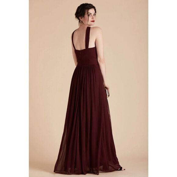 NWT Birdy Grey Kiko Mesh Cabernet Dress Gown Women’s XS Wedding Bridesmaid - Picture 11 of 11